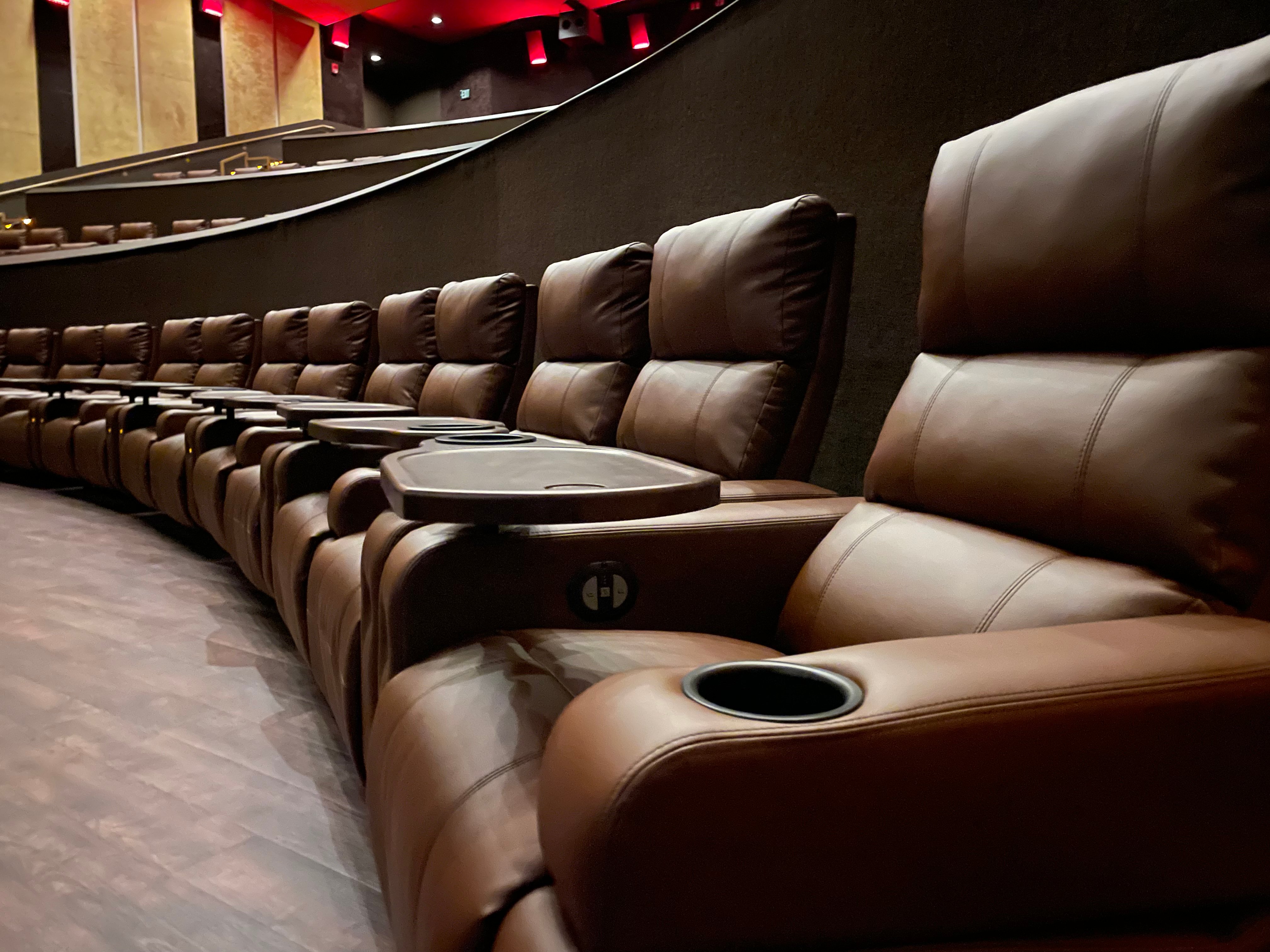 recliner seats in theater