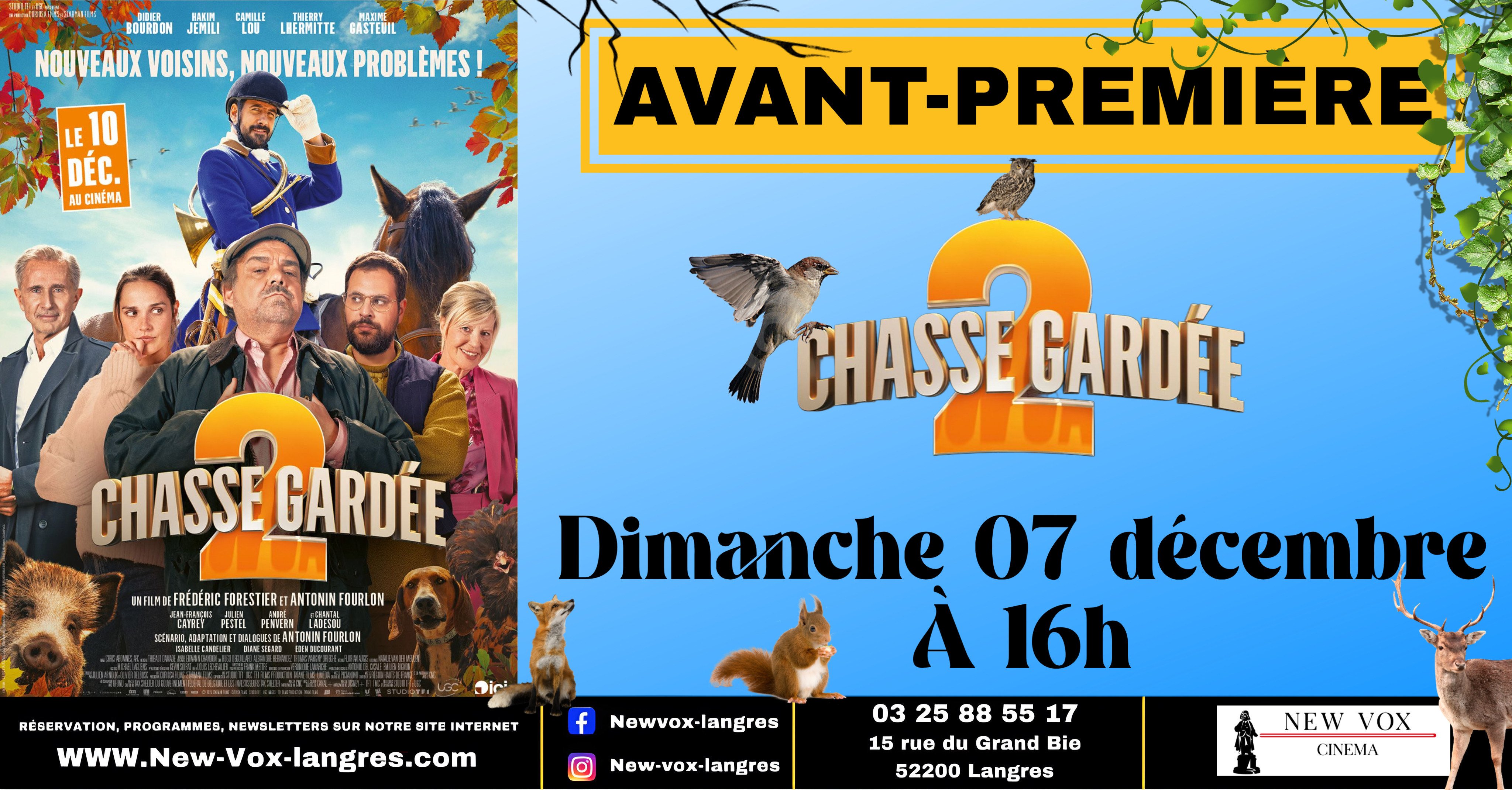 Avant-première ; 'Chasse Gardée 2'