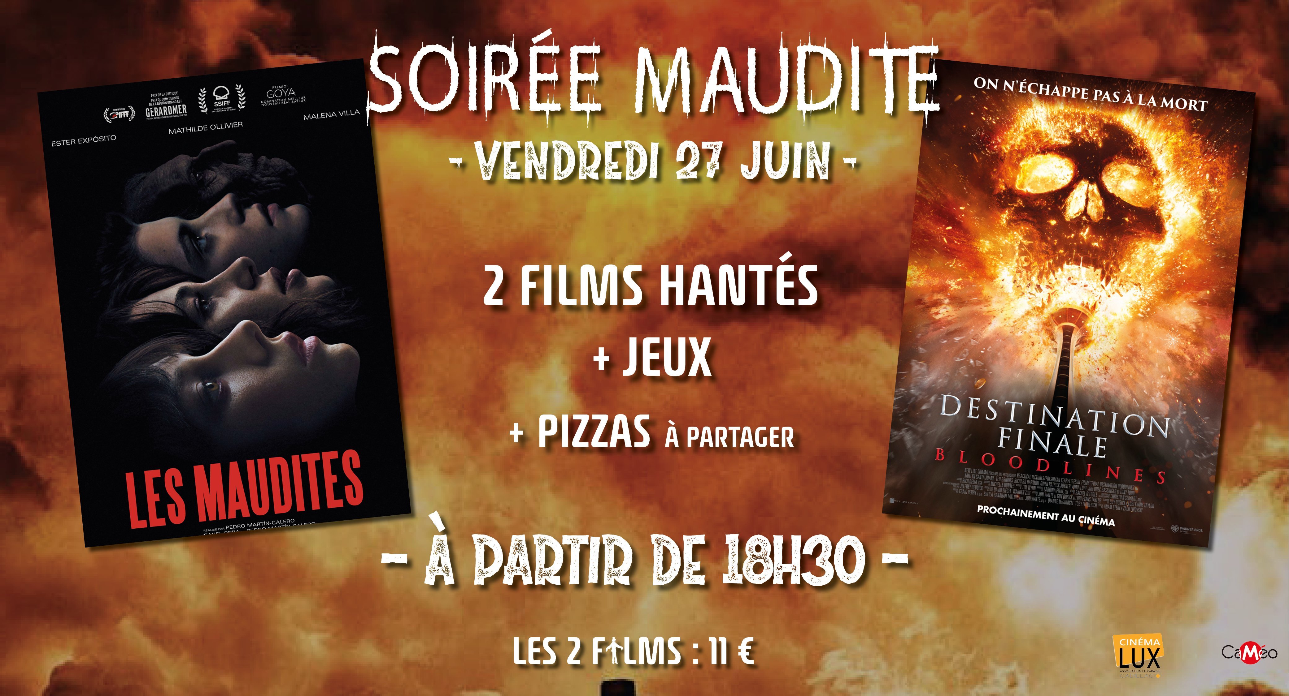 LES MAUDITES + DESTINATION FINALE BLOODLINES
