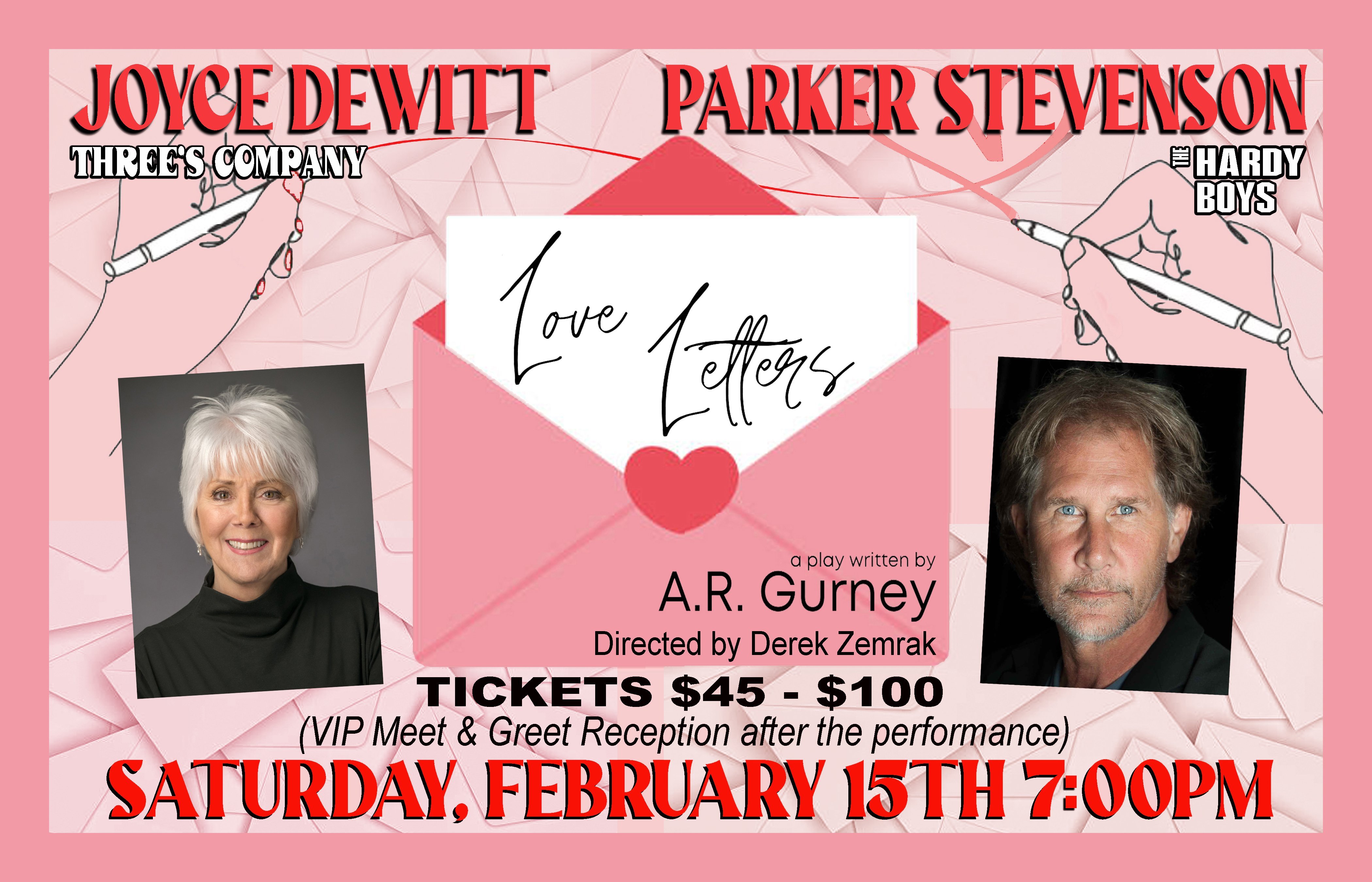 LOVE LETTERS starring Joyce DeWitt & Parker Stevenson