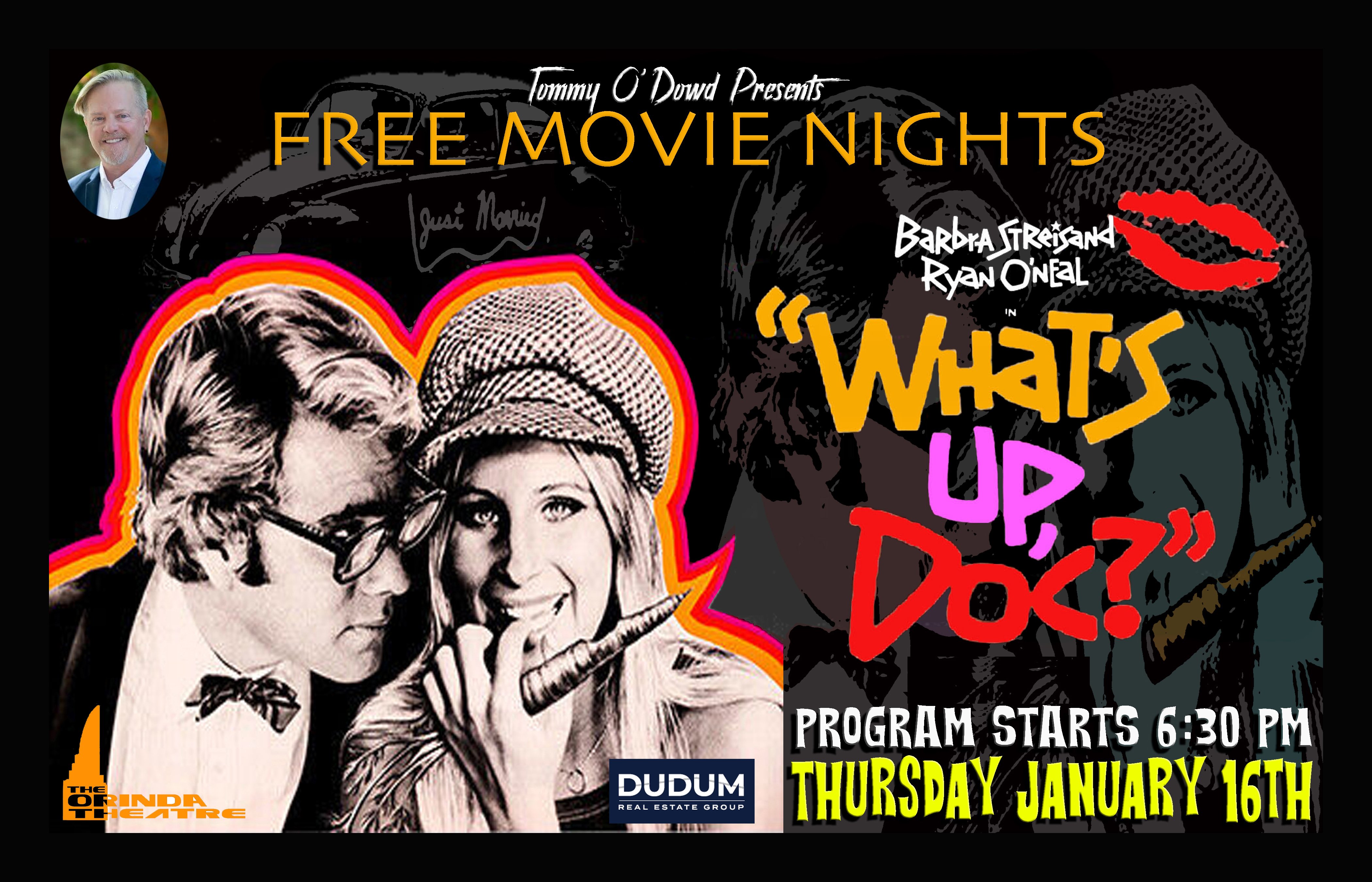 FREE MOVIE NIGHT -  What's Up Doc?