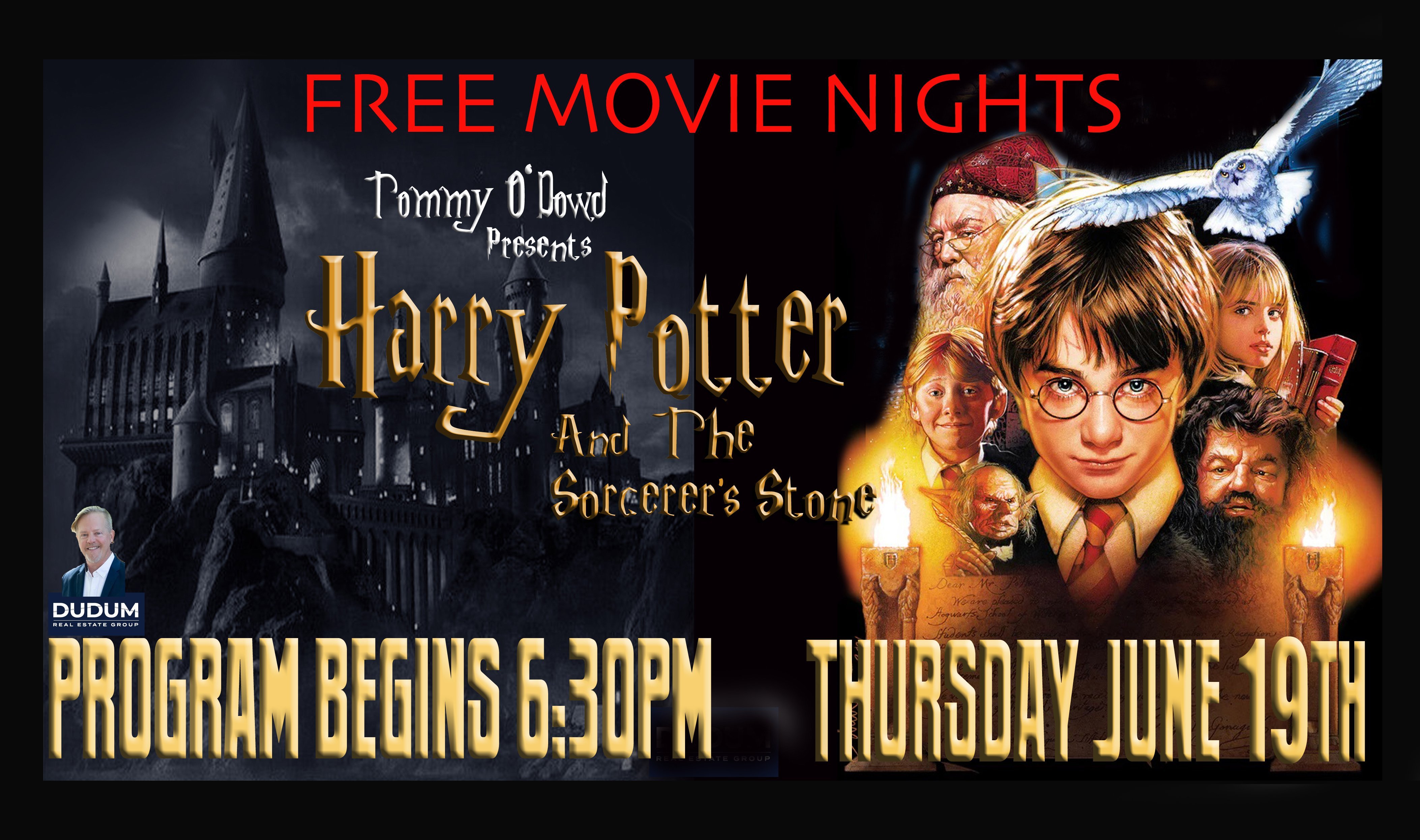 FREE MOVIE NIGHT - Harry Potter and the Sorcerer's Stone