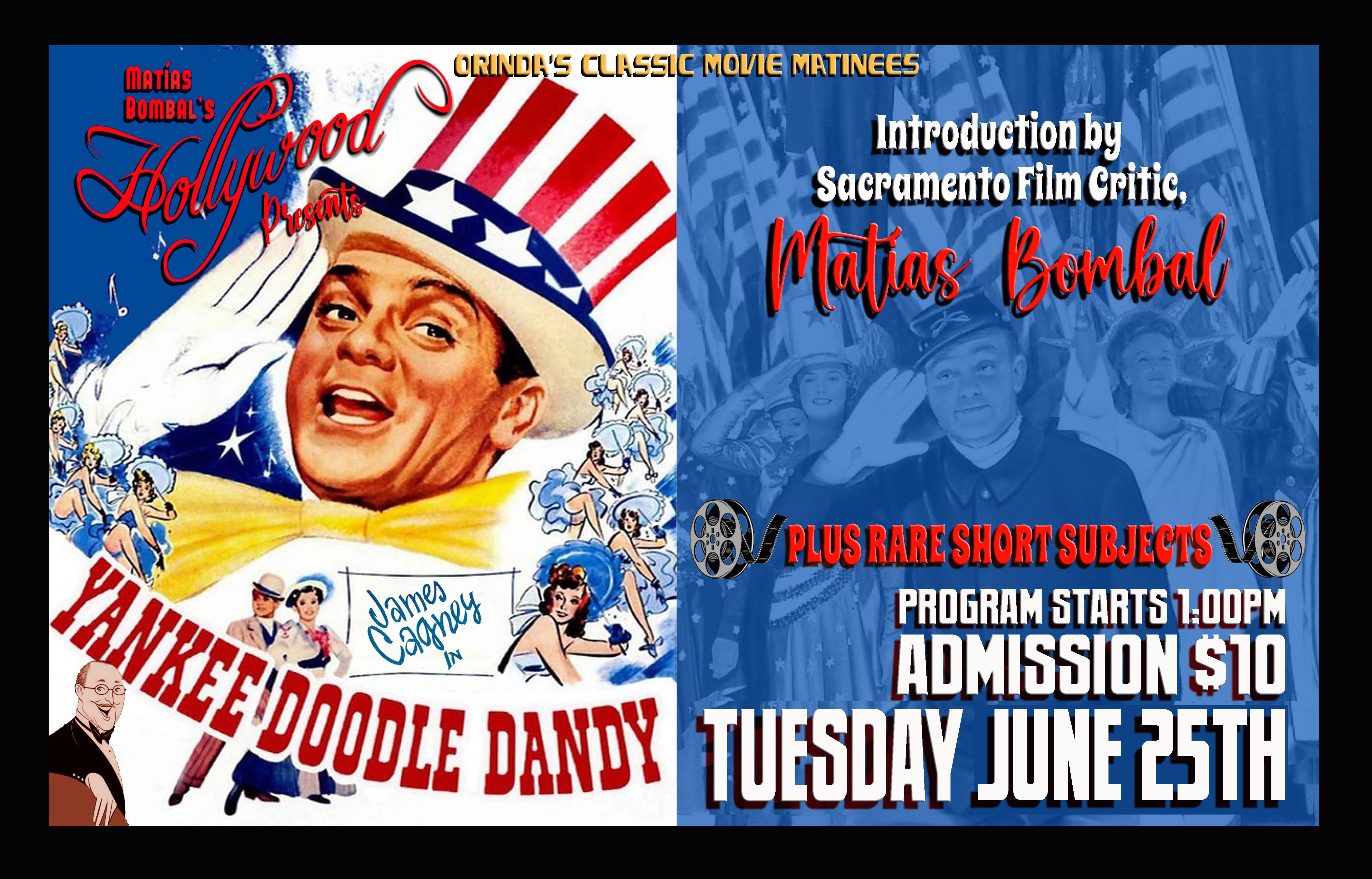 Orinda Theatre's Classic Movie Matinee (last Tuesday of each month
