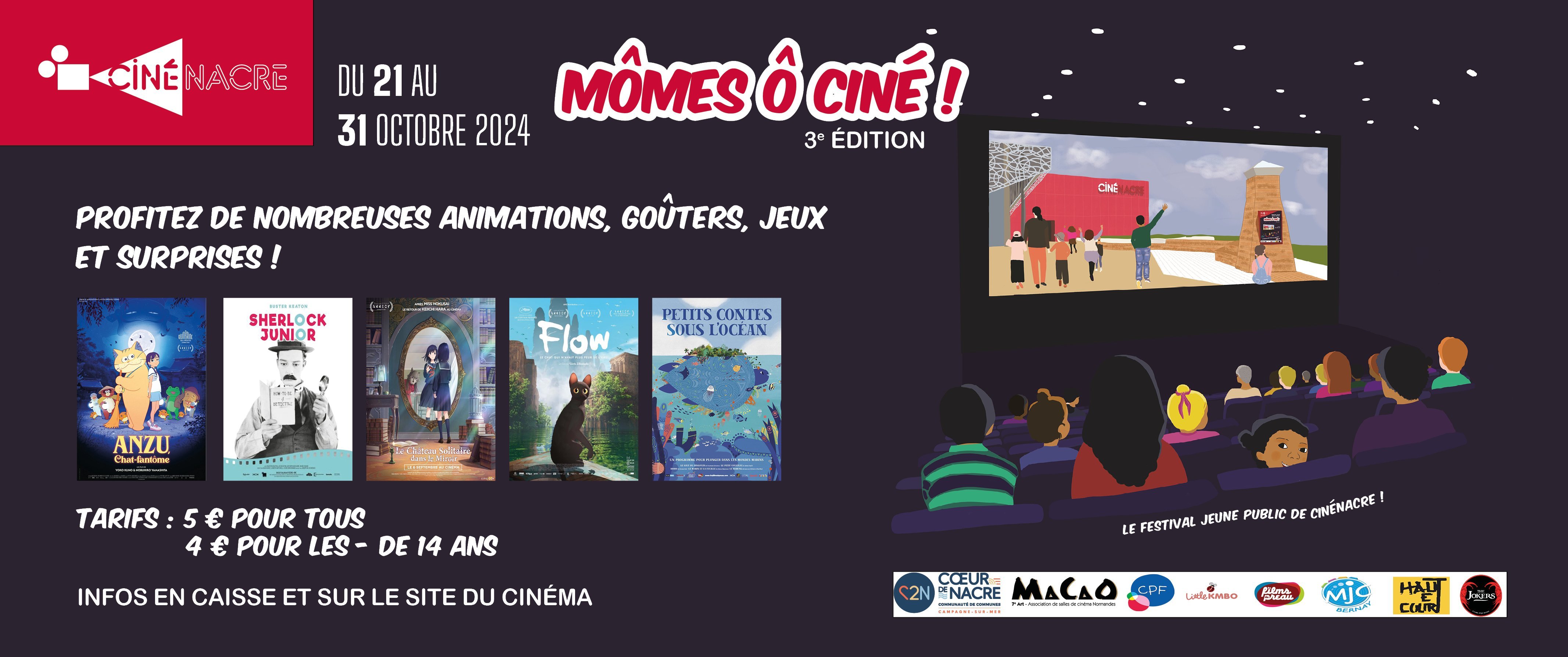 Festival Mômes Ô Ciné - 3ème édition