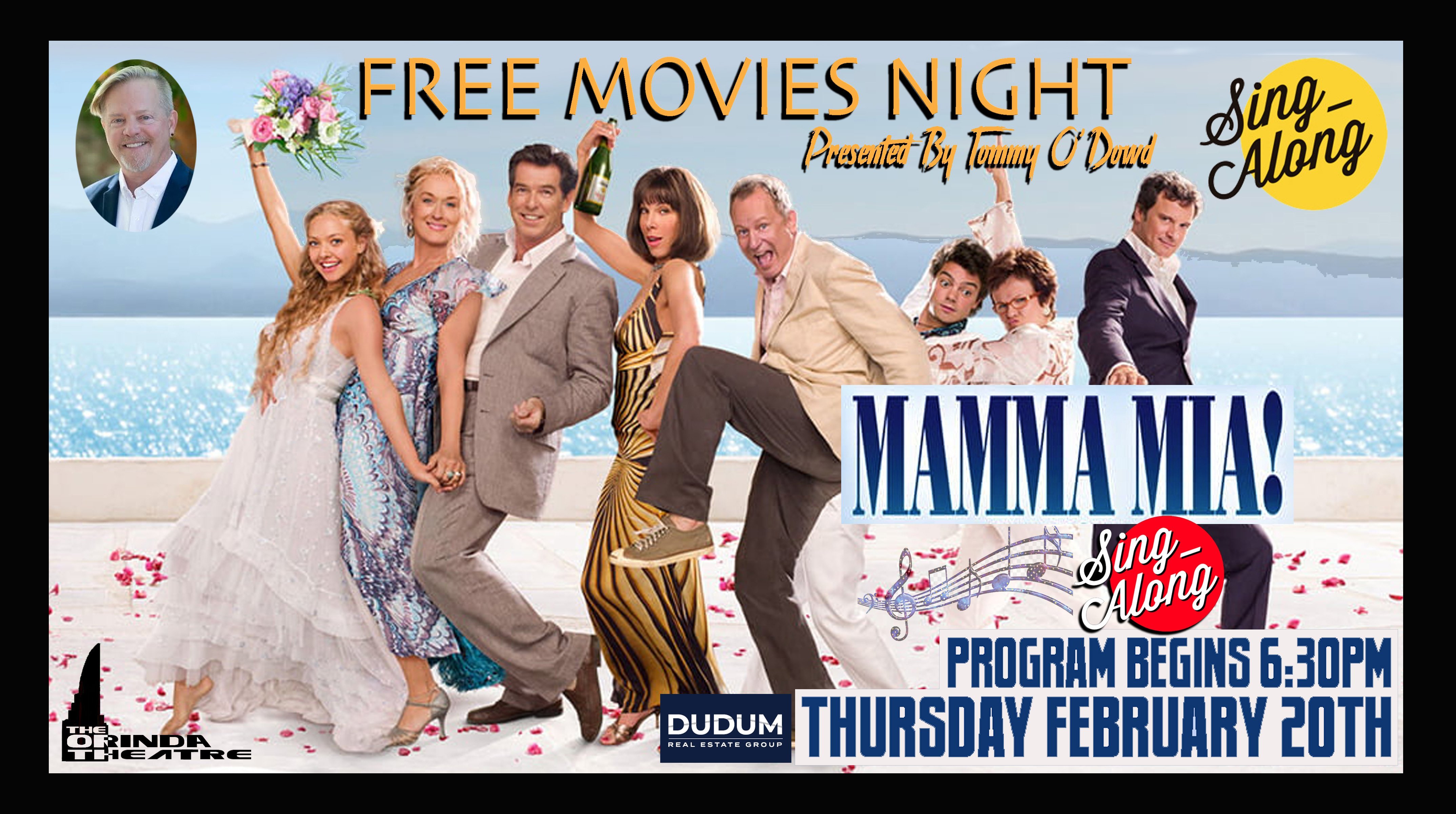 FREE MOVIE NIGHT -  Mamma Mia!