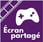 Écran partagé