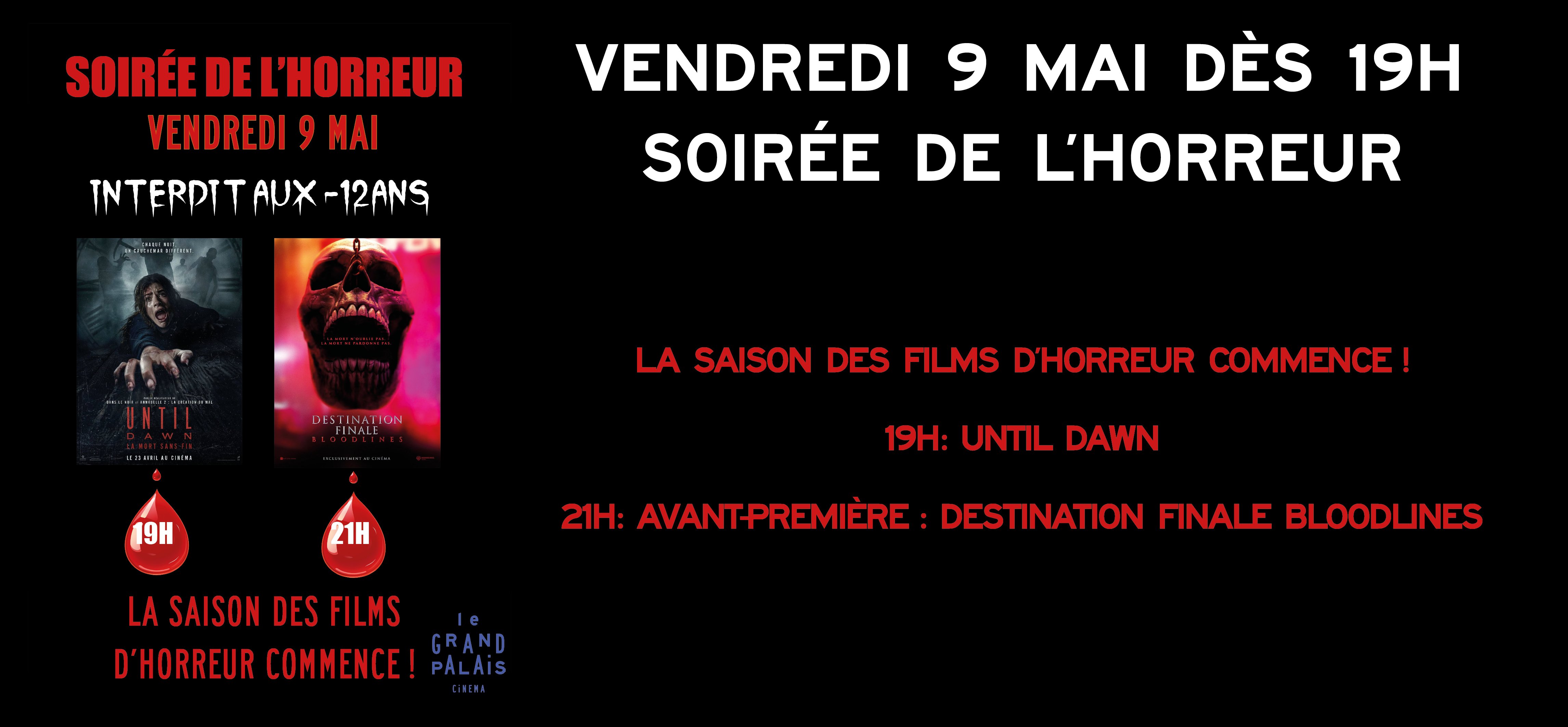 SOIRÉE DE L'HORREUR