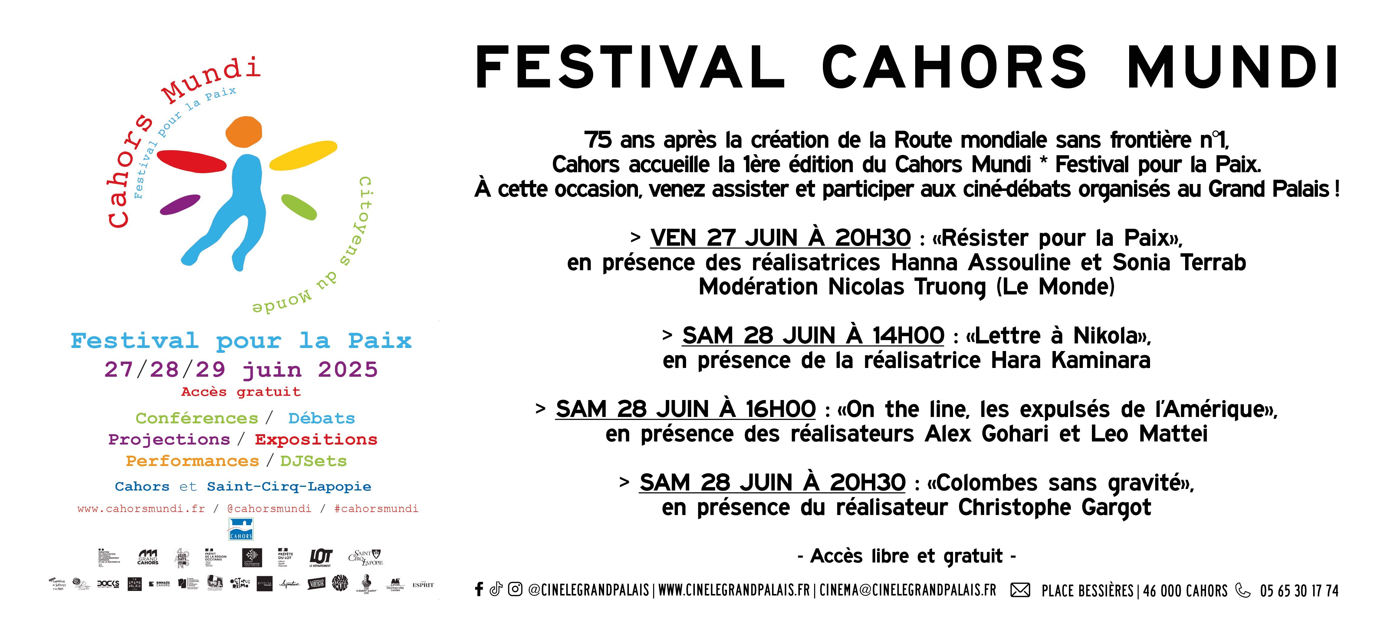 FESTIVAL CAHORS MUNDI