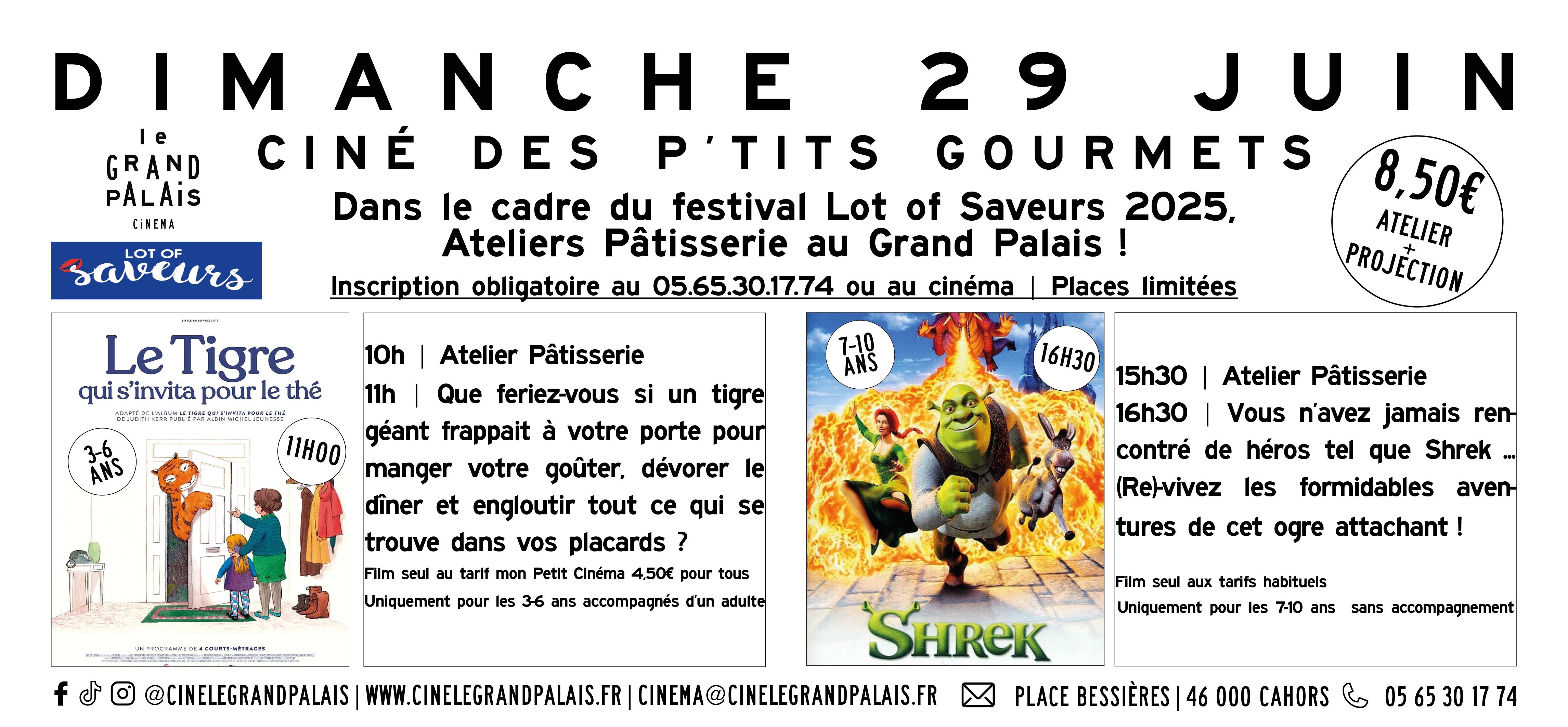 CINÉ DES P'TITS GOURMETS