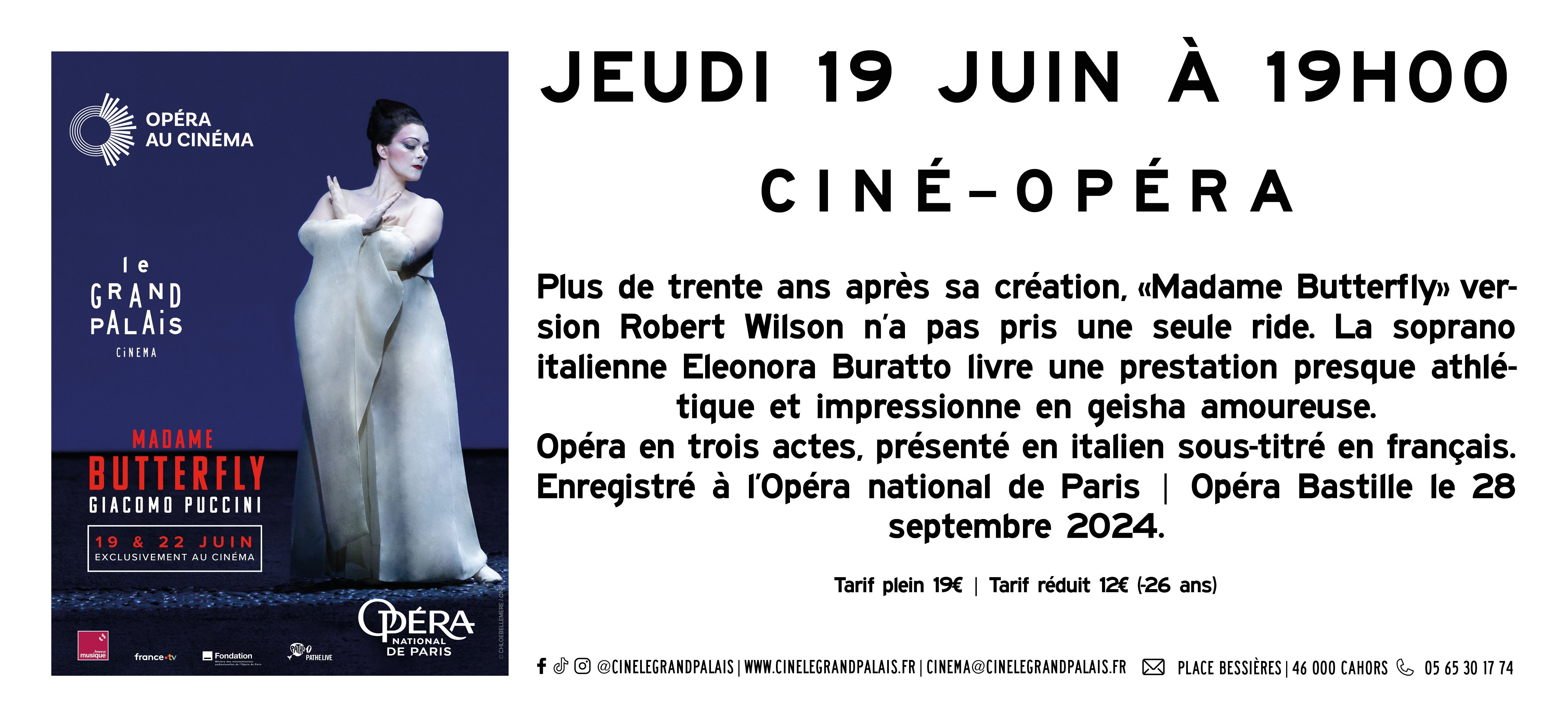 Opéra de Paris | Madame Butterfly