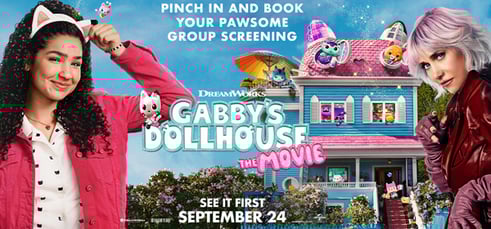 Gabby’s Dollhouse: The Movie, gather your kittens for a pawsome screening!