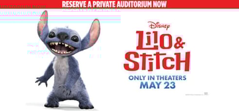Lilo & Stitch private screening at Showcase Cinemas
