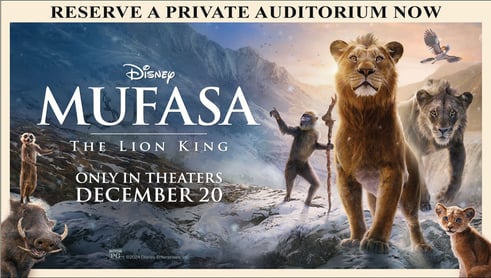 Mufasa: The Lion King Private screening at Showcase Cinemas