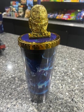 Harry Potter 25th Anniversary Molded Lid Tumble (Hedwig)
