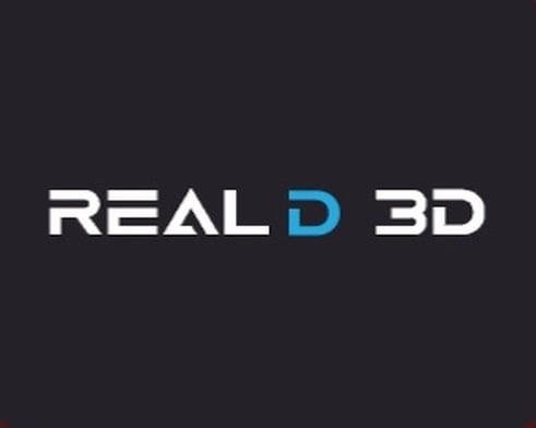 Logo for RealD 3D