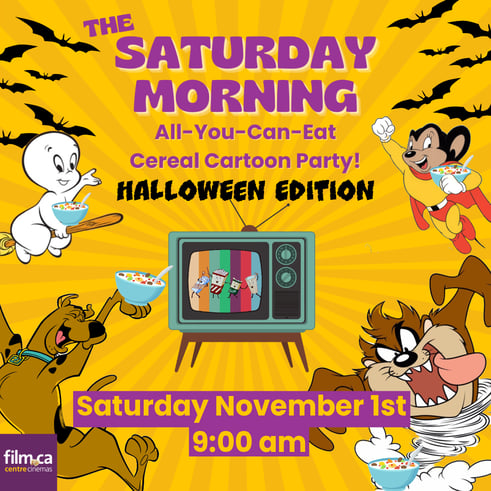 Cartoon Cereal Morning Halloween Event