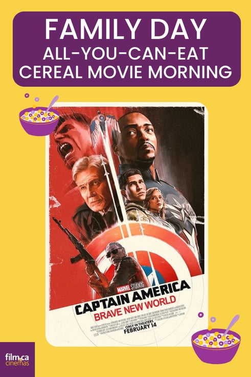 Captain America: Brave New World Cereal Morning