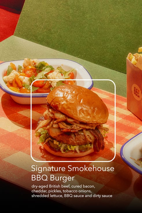 Signature Smokehouse BBQ Beef Burger