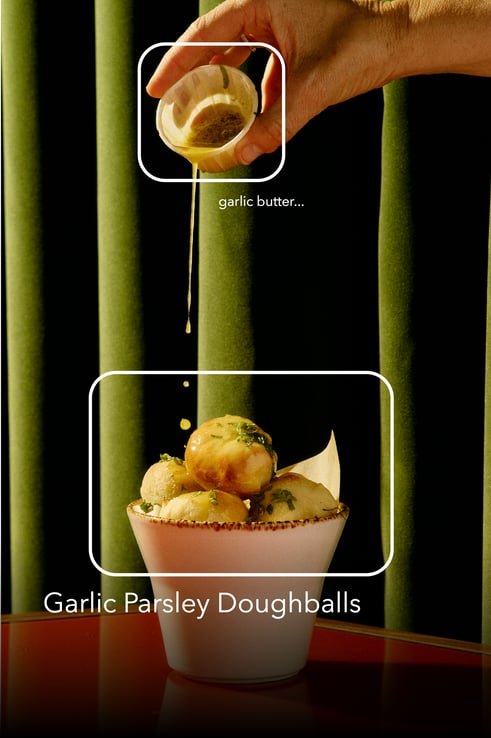 Garlic Parsley Doughballs & Garlic Butter