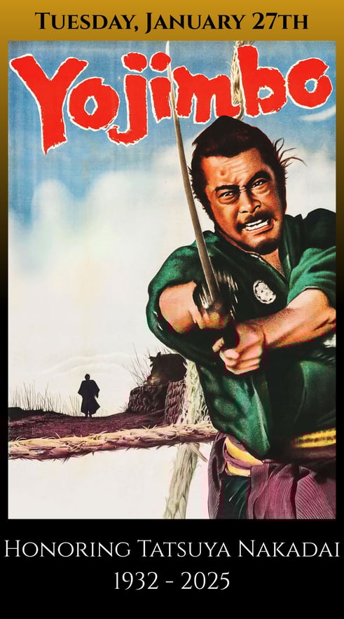 Honoring Tatsuya Nakadai