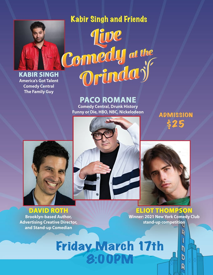 Live Comedy at the Orinda