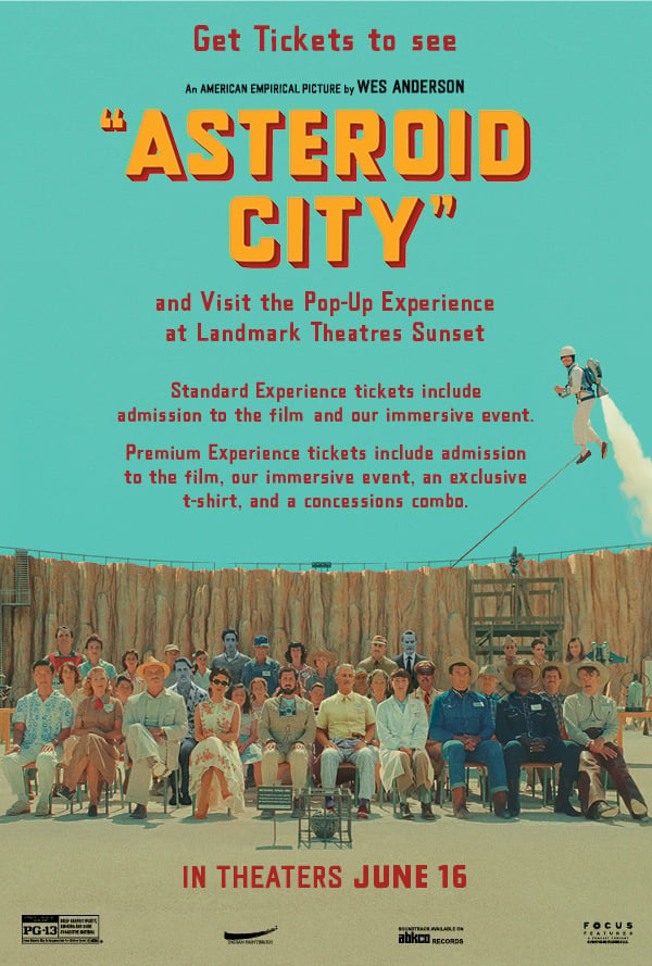 Asteroid City Experience At Landmark Theatres Sunset