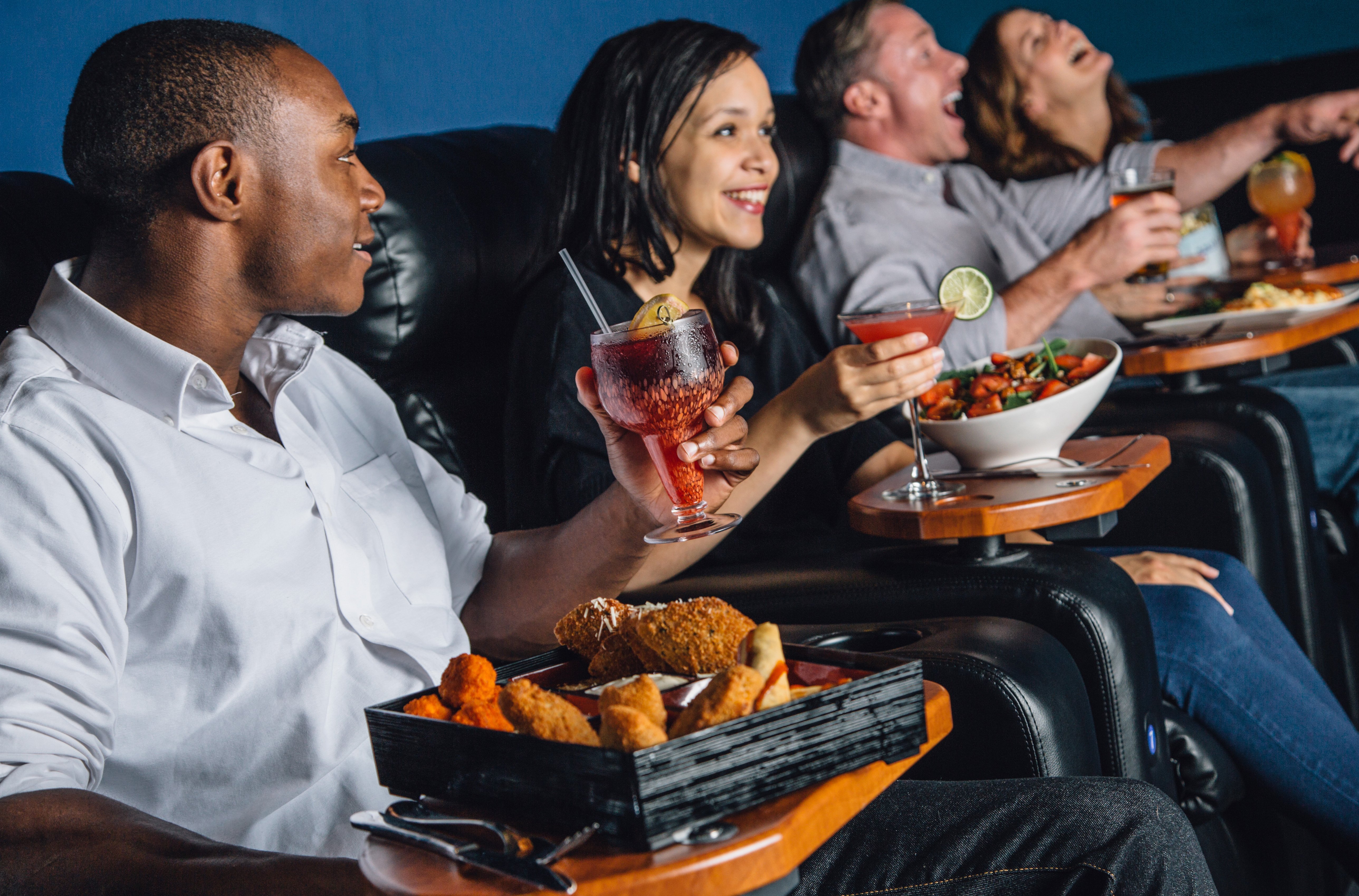 Luxurious, in-theater dining experience