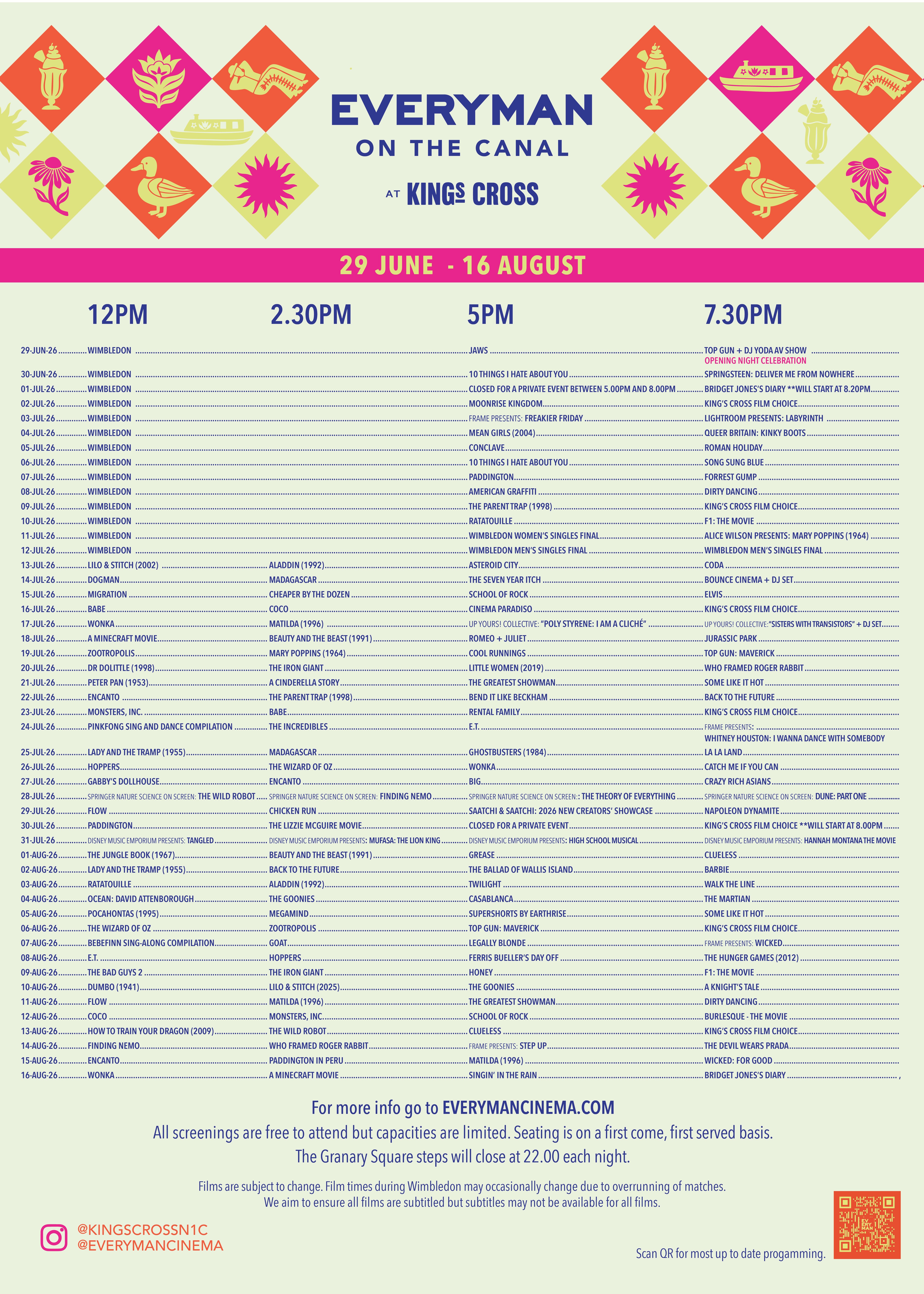 Film Programme 2026