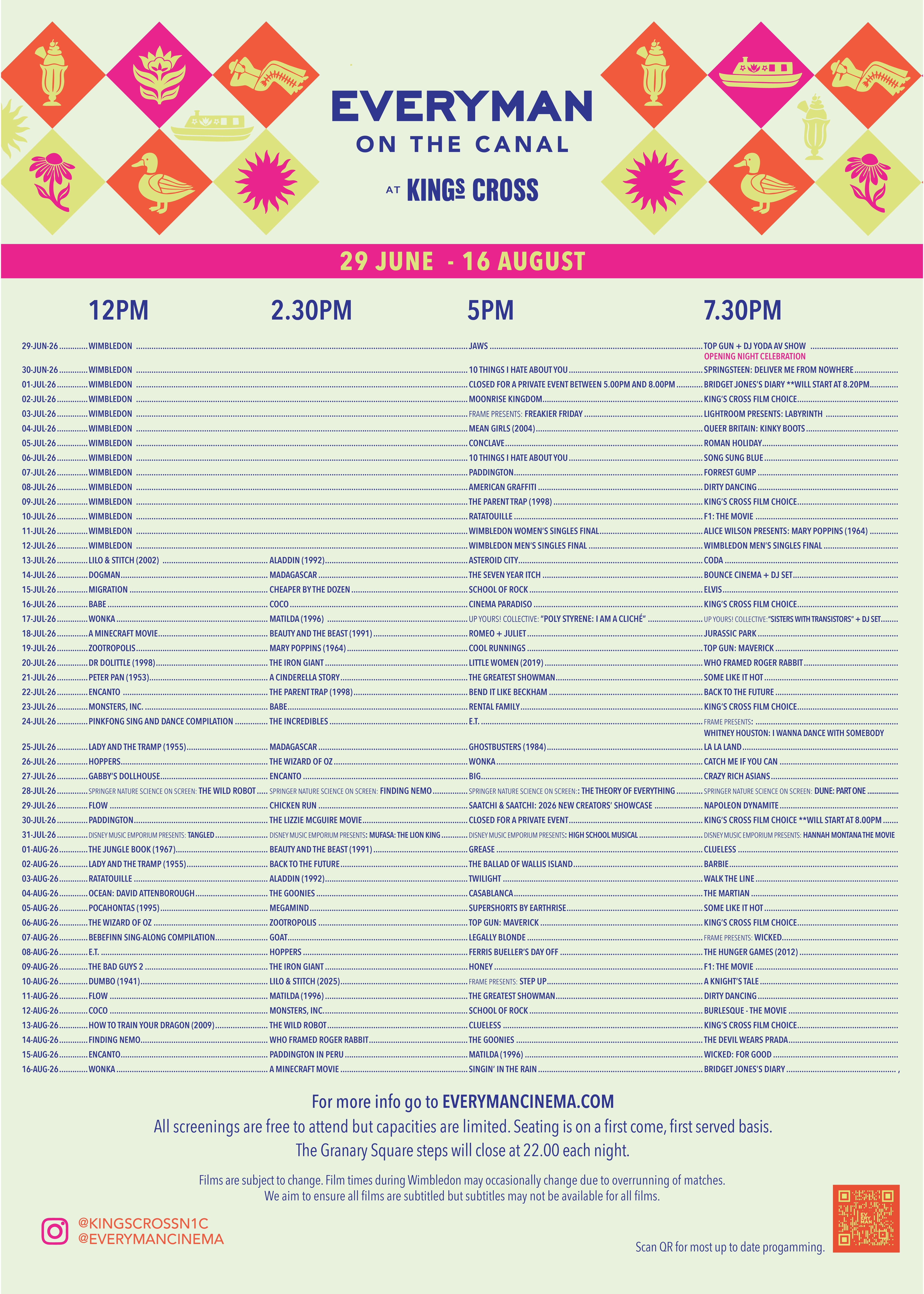 Film Programme 2026