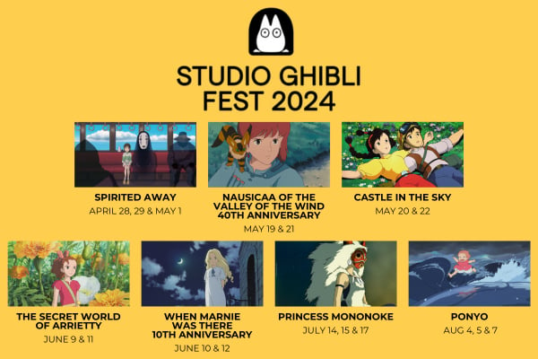 Studio Ghibli Fest 2024