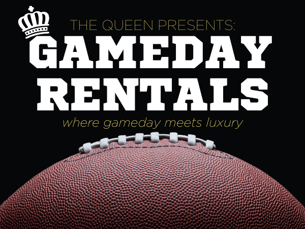 Rent The Queen Theatre for the ultimate game day experience!