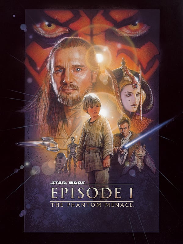 Star Wars: The Phantom Menace poster