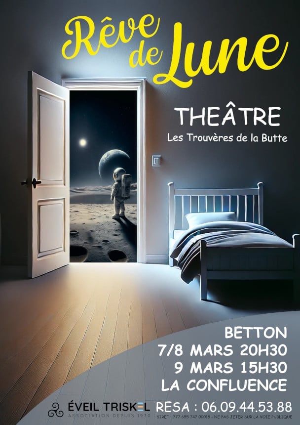 Affiche rêve de Lune