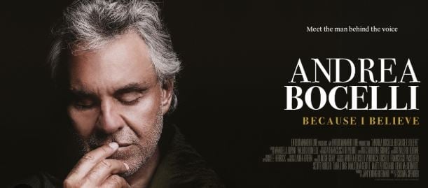 Andrea Bocelli: Because I believe 