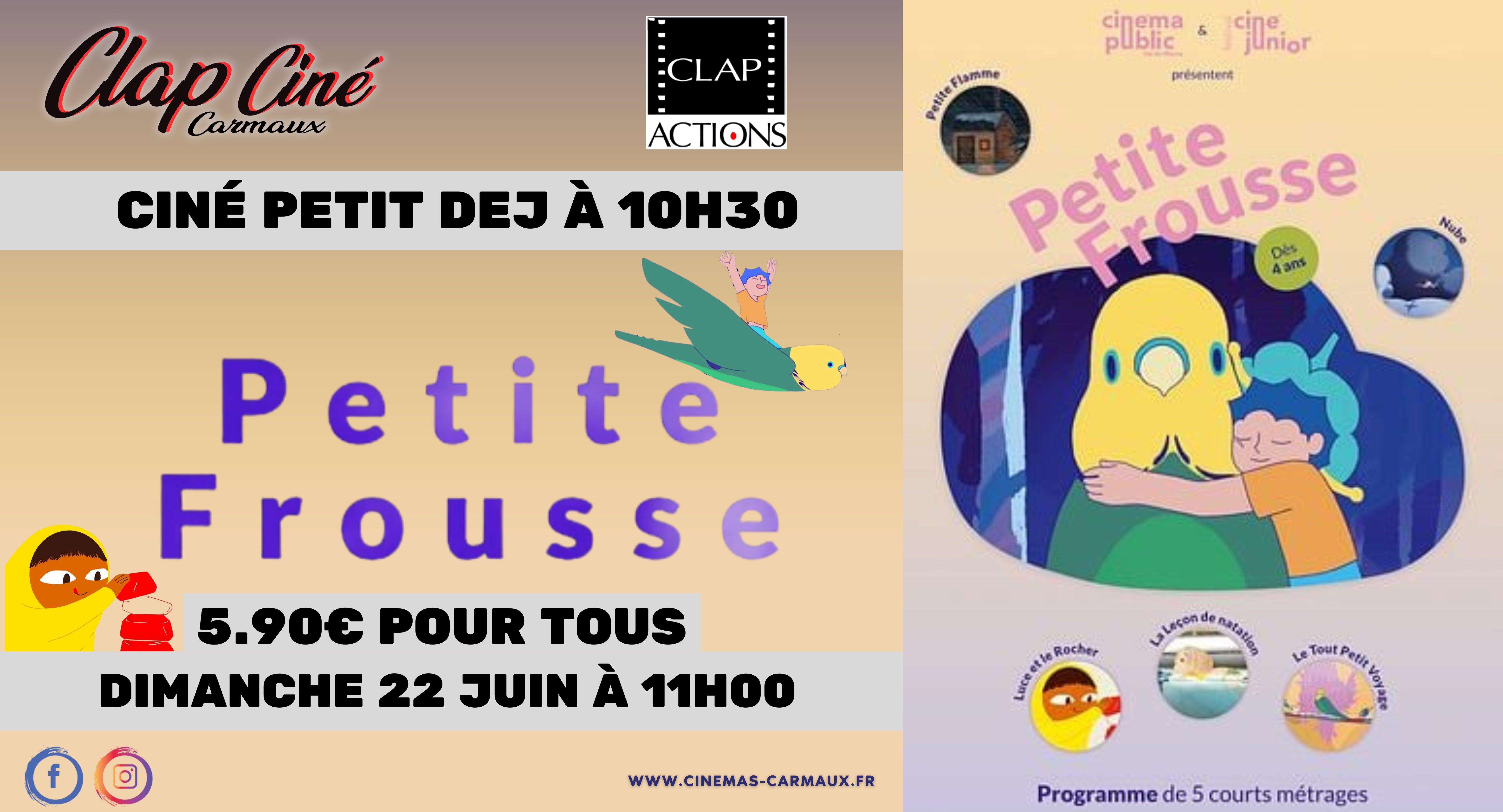 Ciné petit déj "PETITE FROUSSE"