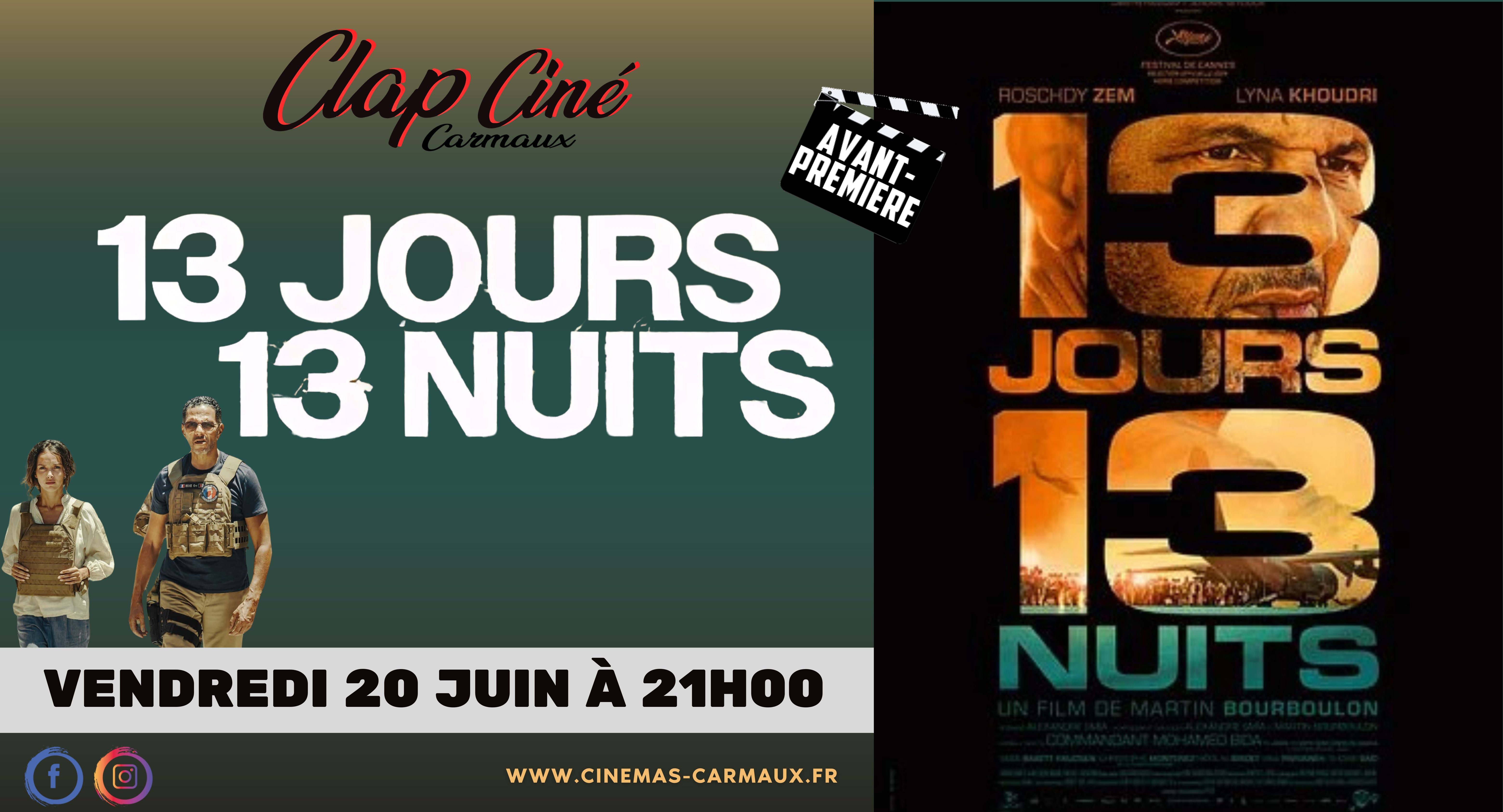 📣AVANT-PREMIÈRE ÉVÉNEMENT: "13 JOURS 13 NUITS"  !📣
