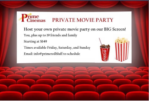 Private movie party