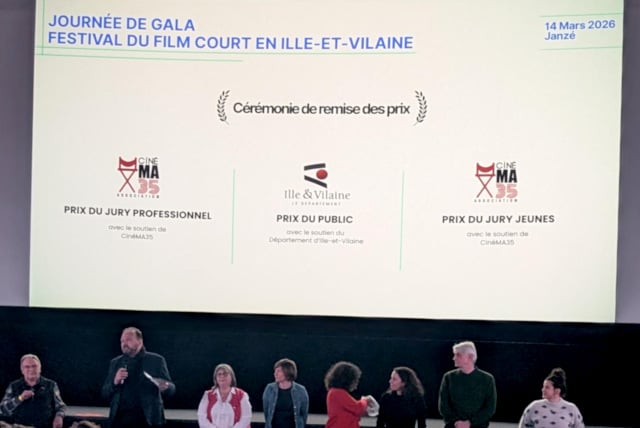 Remise des prix festival du film court en Ille-et-Vilaine