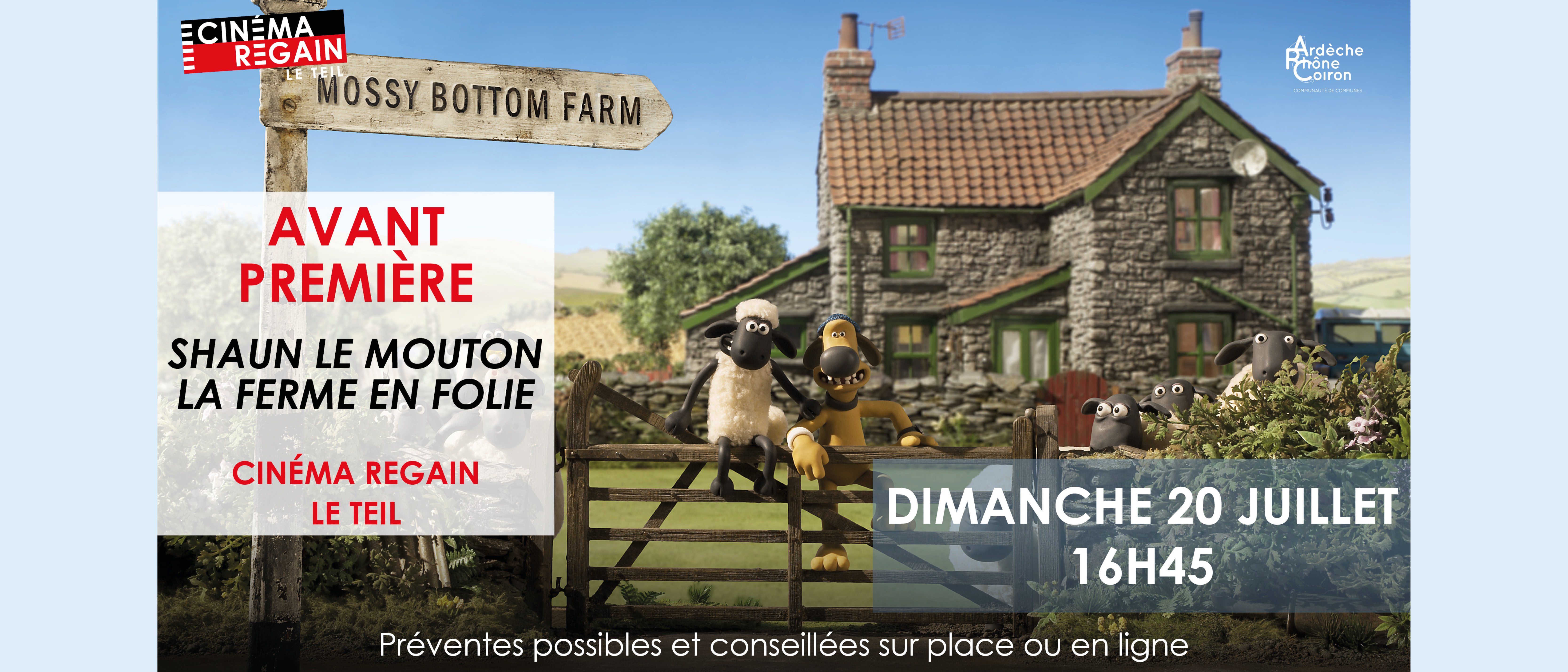 Avant-première - Shaun le mouton : la ferme en folie