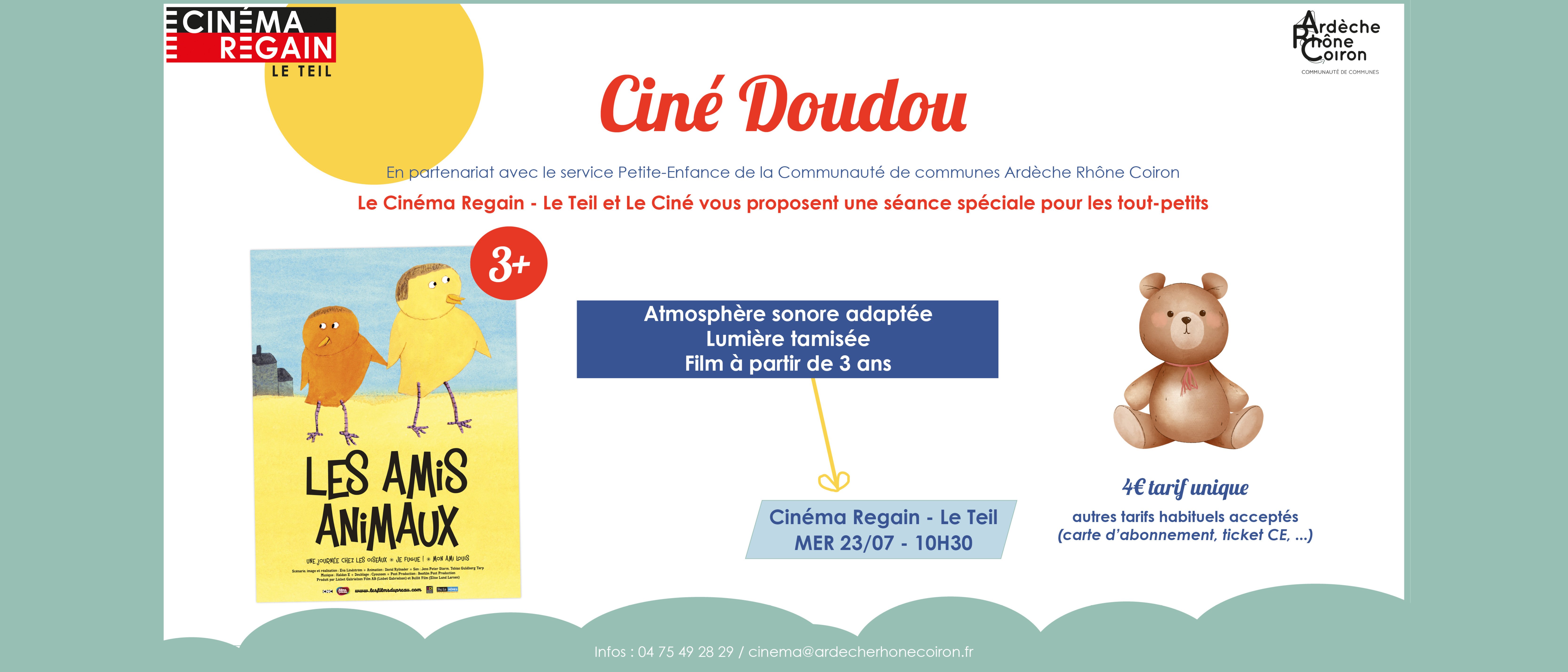 Ciné-doudou - Les Amis Animaux