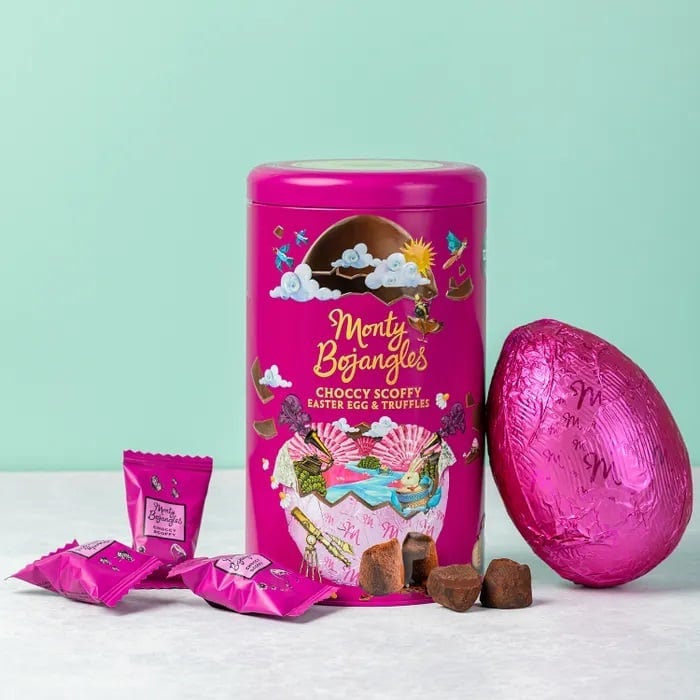 Monty Bojangles | Choccy Scoffy Easter Egg & Truffles