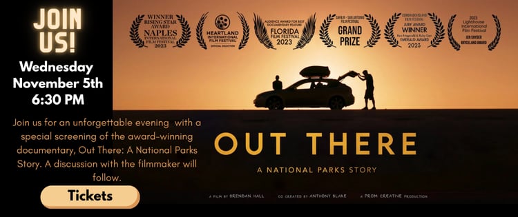 Screening for Out There November 5th at 6:30 PM
