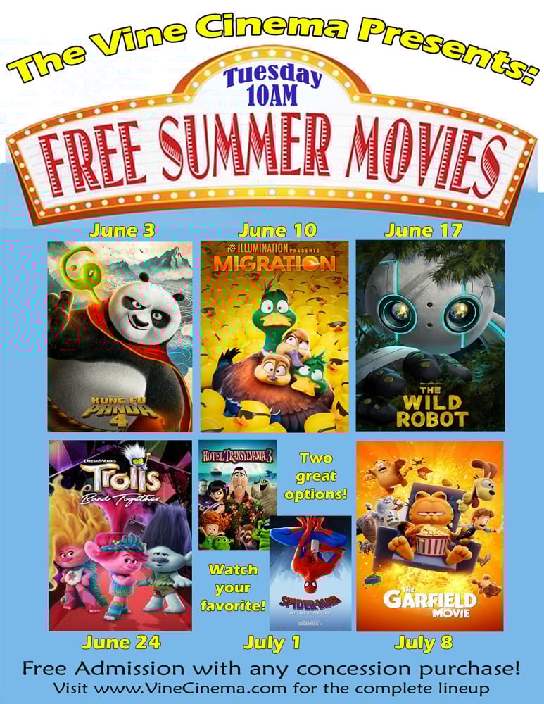 Free Summer Movies!
