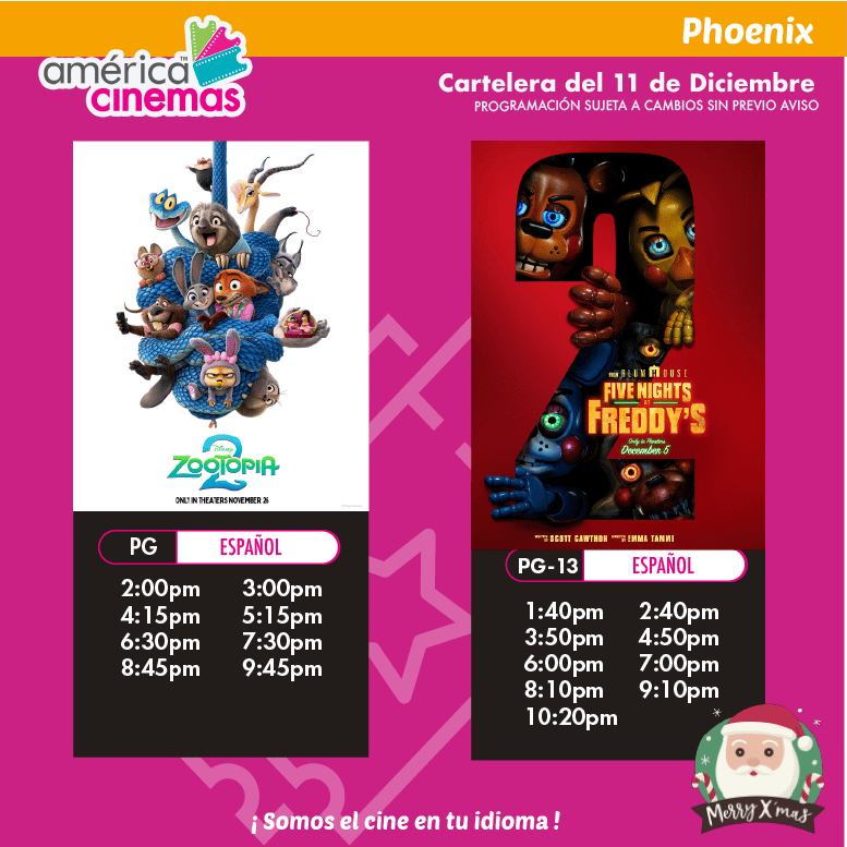 Phoenix Movie Schedule