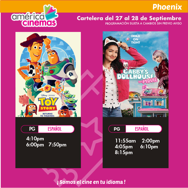 Phoenix Movie Schedule