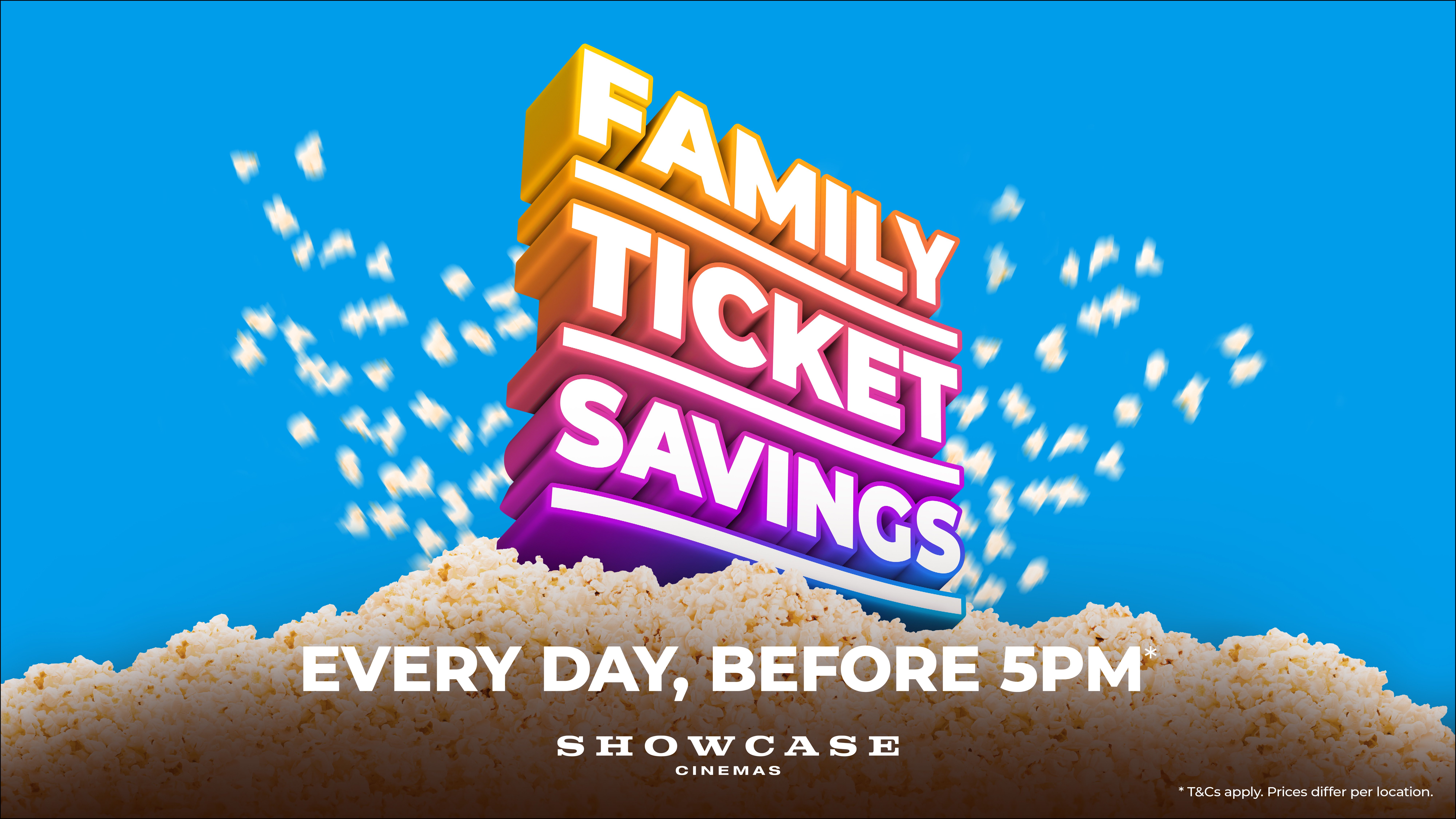 Family ticket savings