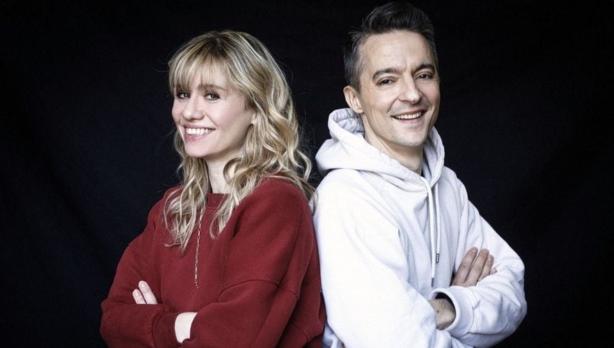 Katell Quillévéré et Hélier Cisterne