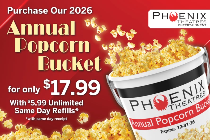 Specialty Yearly Popcorn Bucket