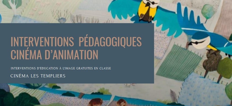 Interventions pédagogiques cinéma d'animation