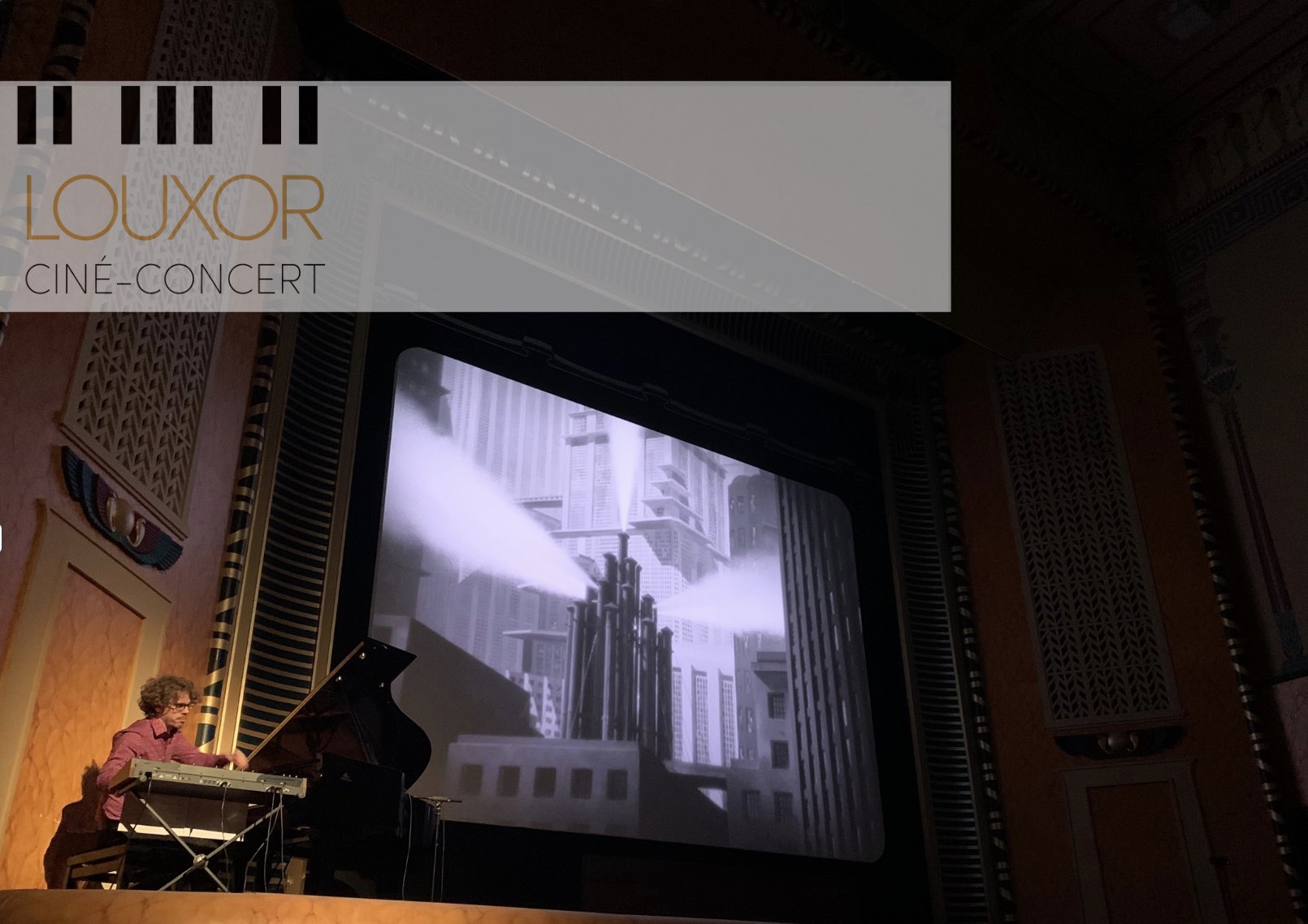 3 ciné-concerts · Le cuirassé Potemkine, Metropolis, Le violon de Mr Chaplin
